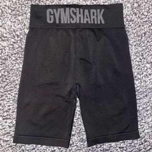 black gymshark biker shorts